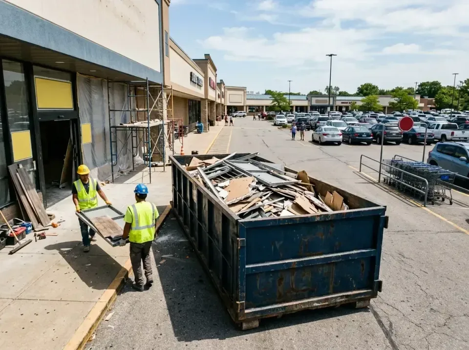 retail-store-renovation-debris-003 — frequently asked questions, Roll-off Dumpster Rentals in Clio, MI